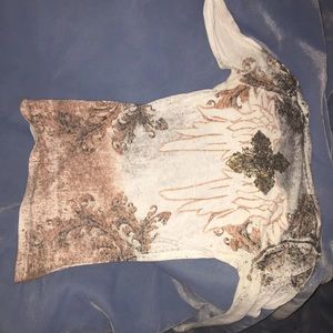 Long sleeve BKE angels and diamonds shirt